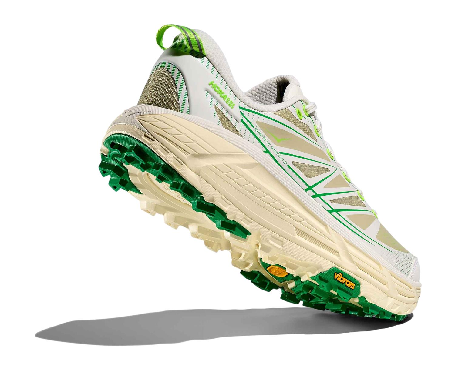 HOKA Mafate Speed 2 Sko Hvit Og Grønn - modostore.no