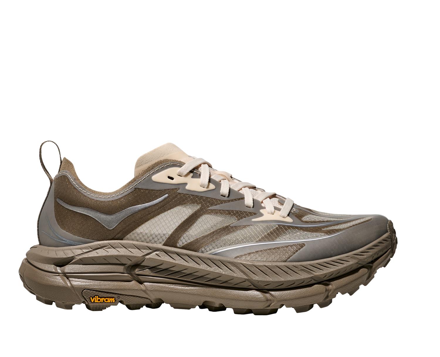 HOKA U Mafate Speed 4 Lite TS Sko Lysebrun - modostore.no