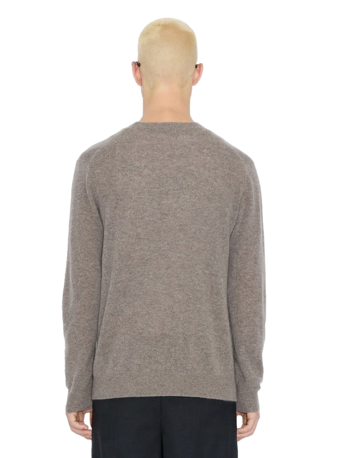 Holzweiler Cashmere Crew Genser Taupe - modostore.no