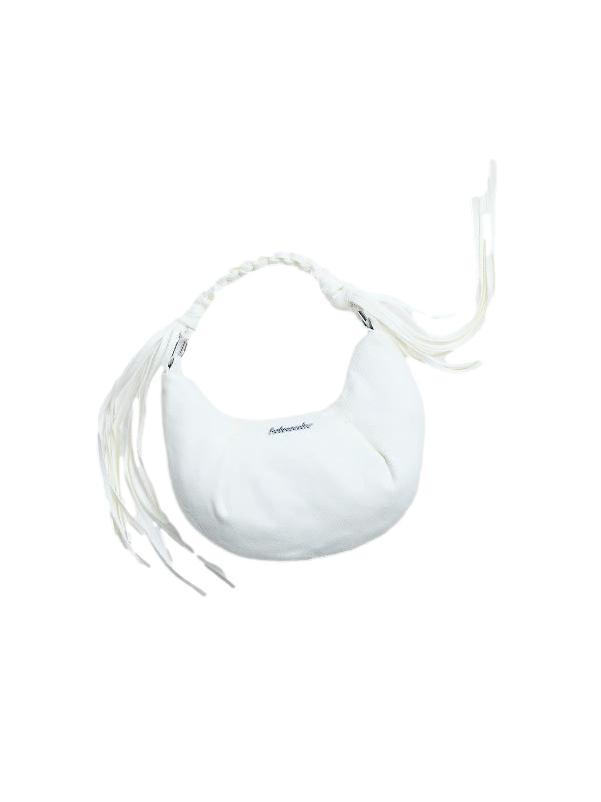 Holzweiler Cocoon Denim Micro Bag Veske Hvit - modostore.no