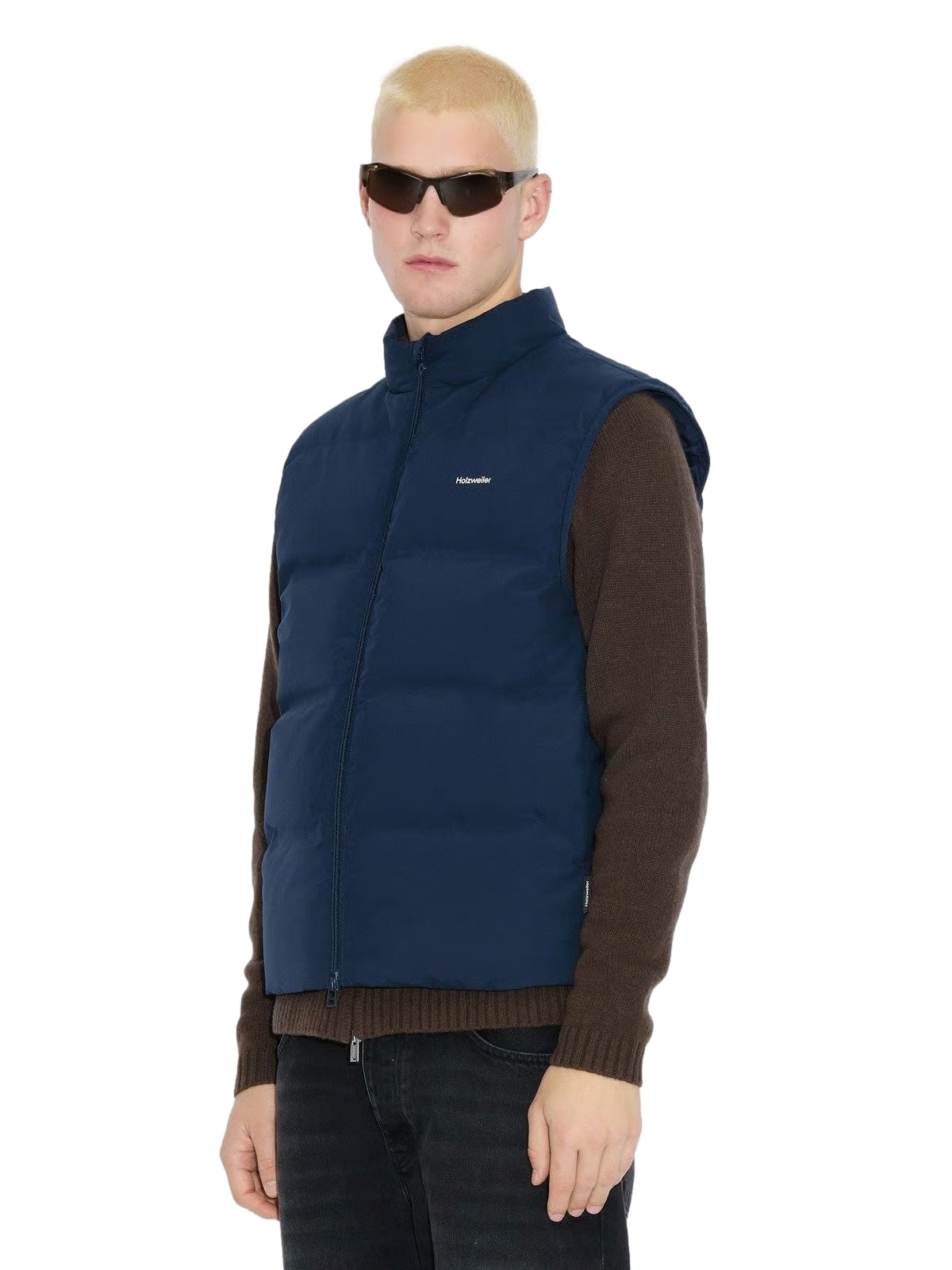 Holzweiler Daff Down Vest Vest Marine - modostore.no