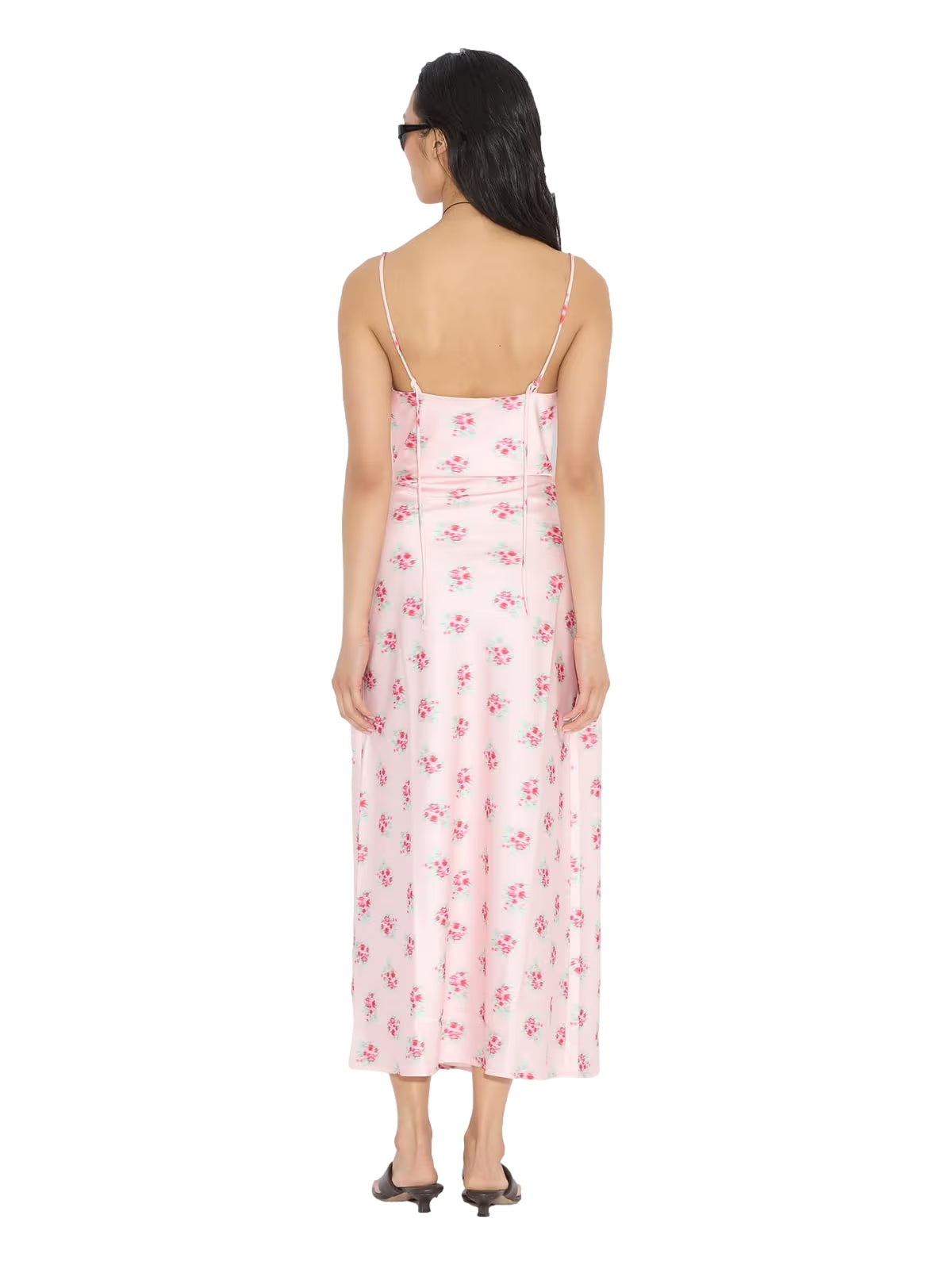 Holzweiler Eila Print Dress Kjole Rosa Mønster - modostore.no