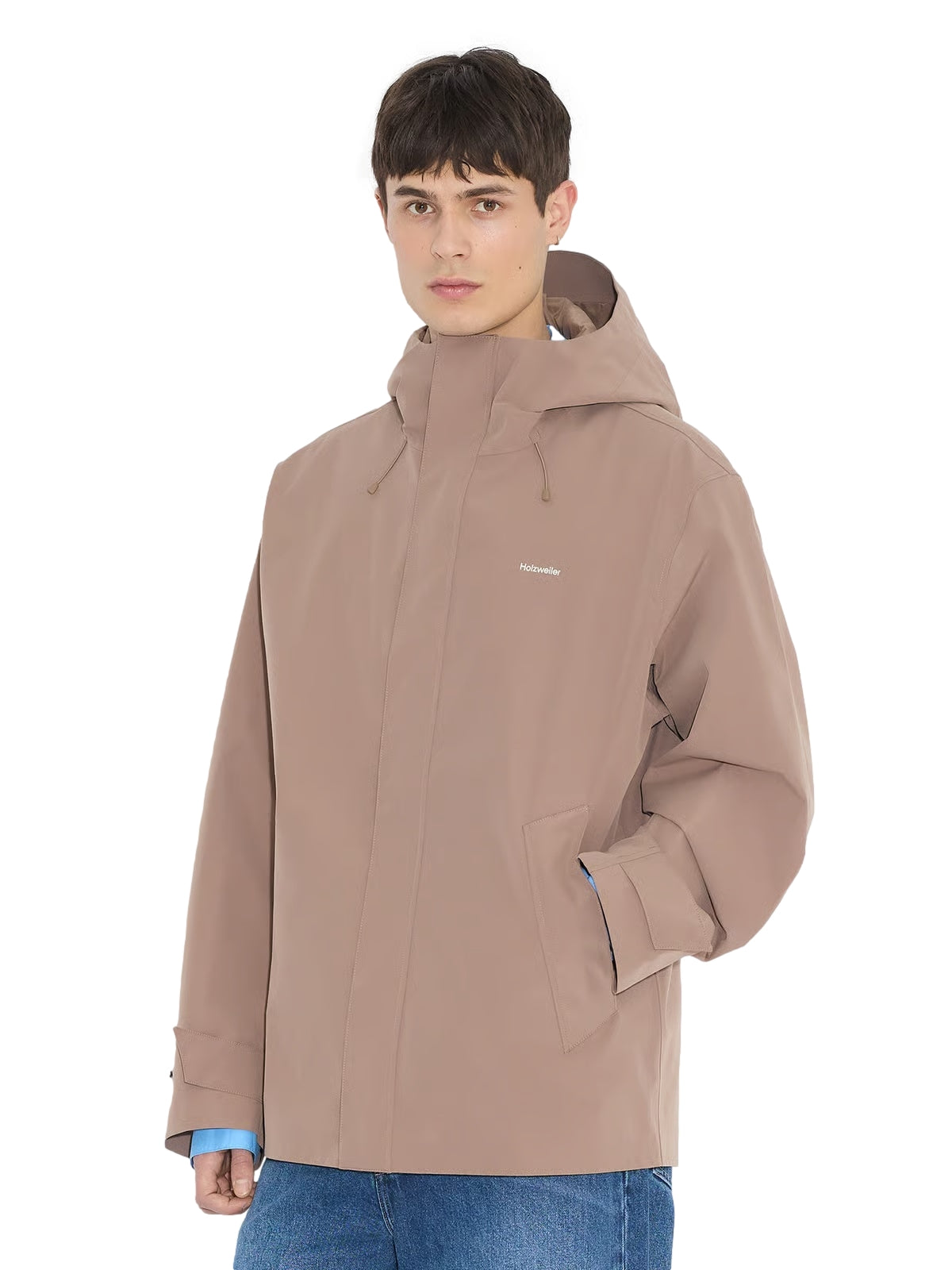 Holzweiler Fane Rain Jacket Jakke Lysebrun - modostore.no