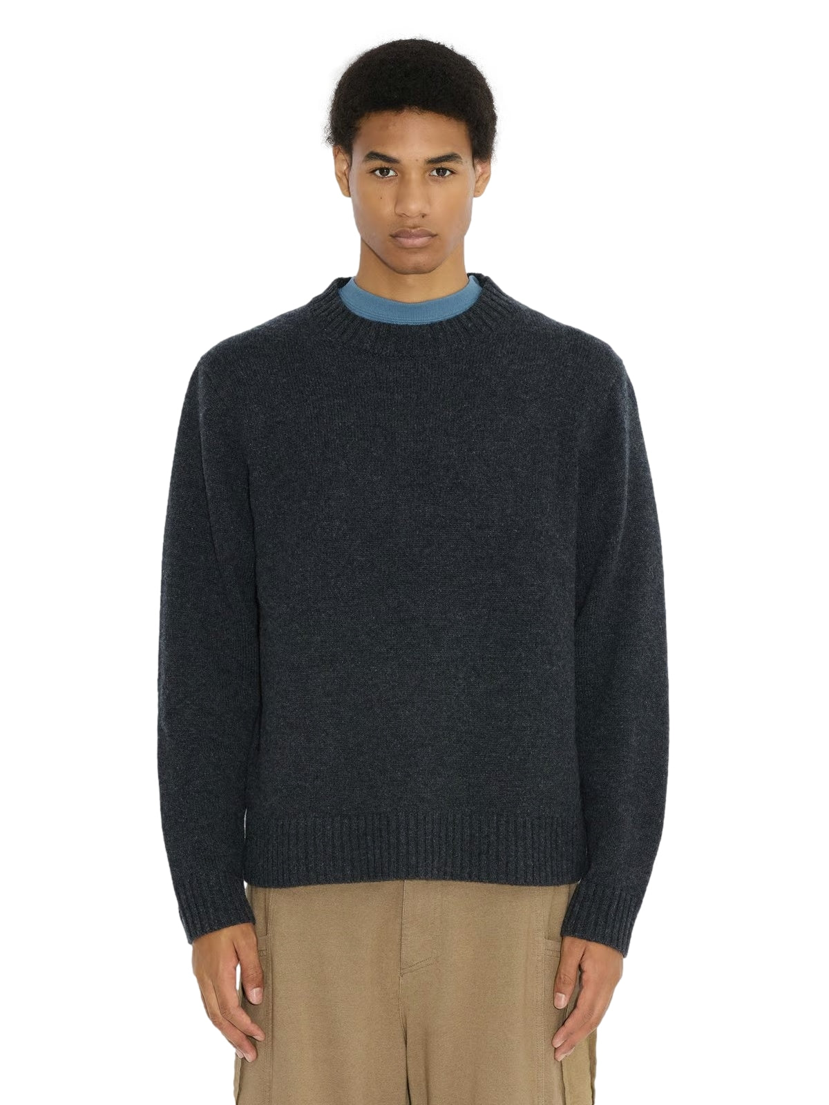 Holzweiler Fluffy Crew Genser Grå - modostore.no