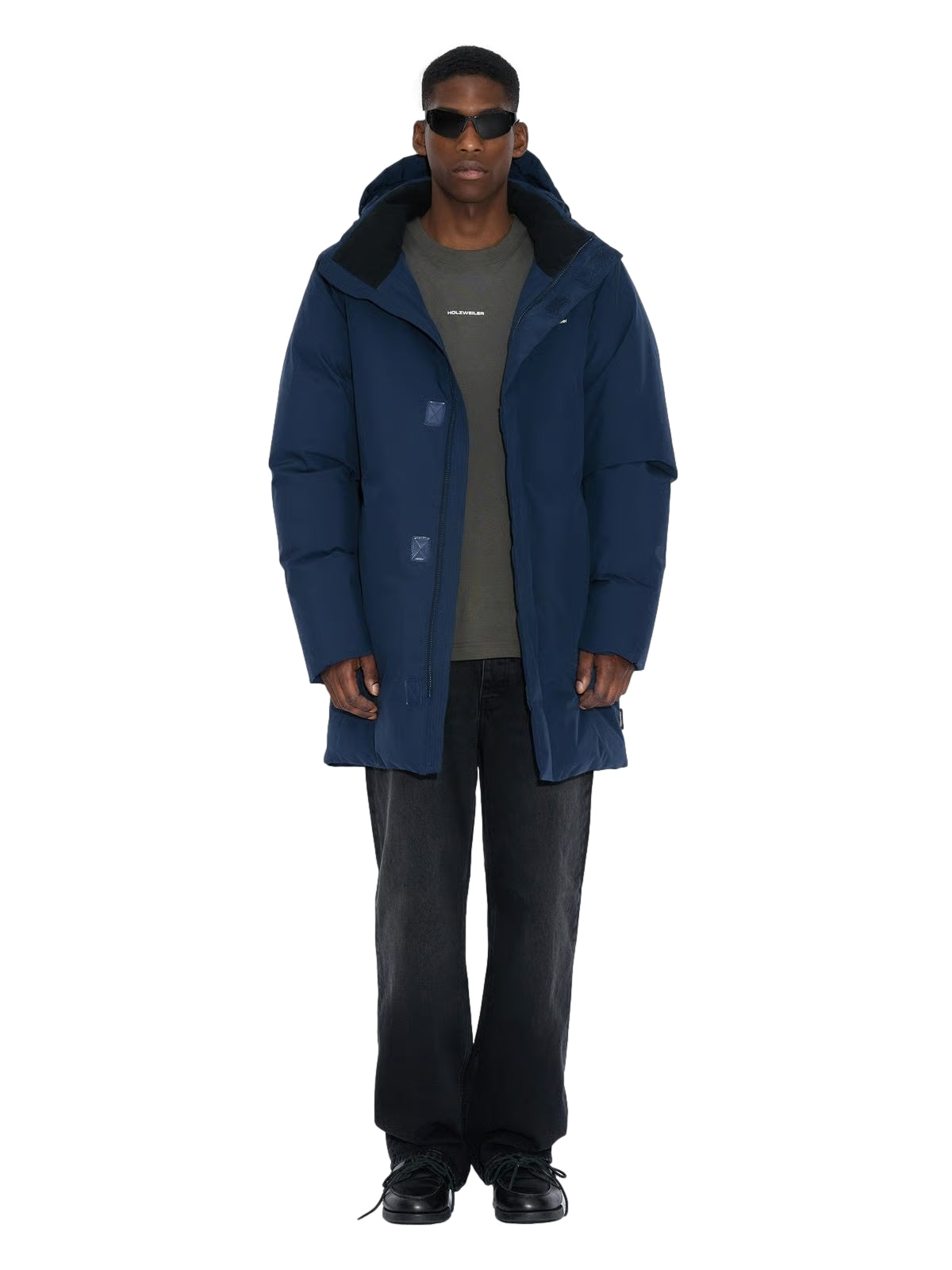 Holzweiler Lom Lt Down Jkt Jakke Marine - modostore.no