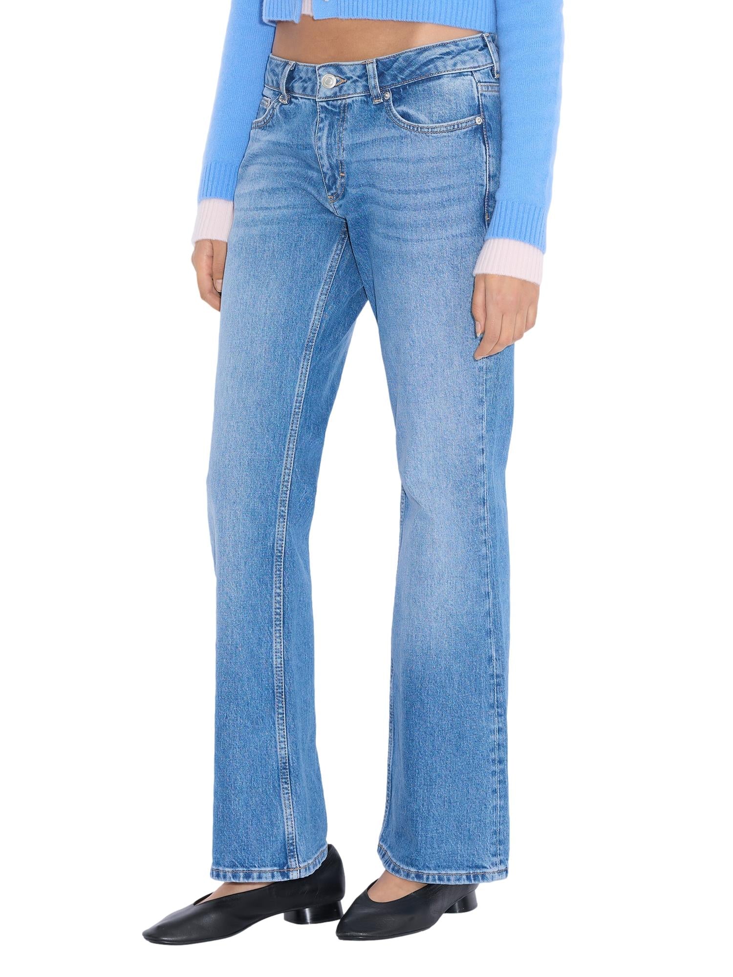 Holzweiler Low Jeans Mid Blue Jeans Blå - modostore.no