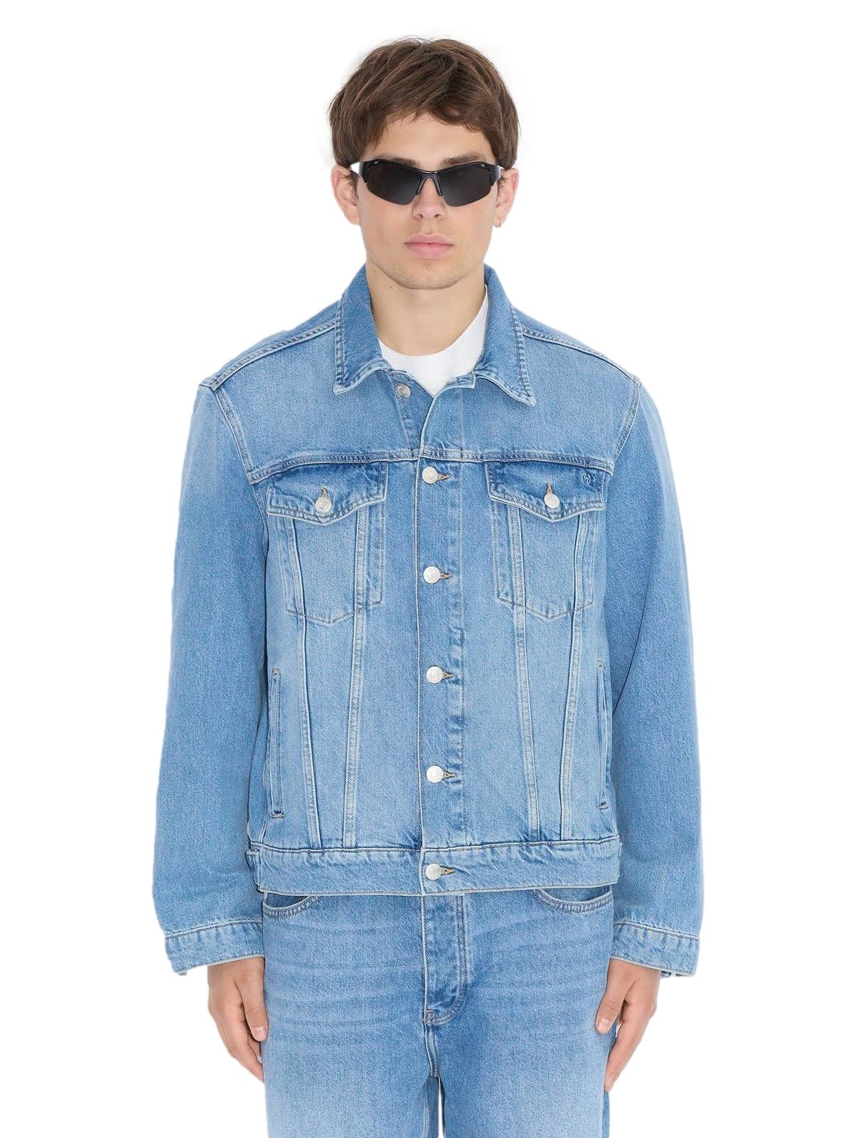 Holzweiler M Denim Jacket Jakke Lyseblå - modostore.no