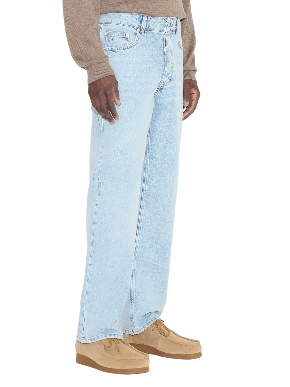 Holzweiler M Straight Jeans Jeans Lyseblå - modostore.no