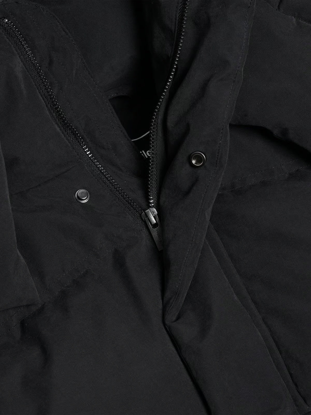 Holzweiler Narvik Brushed Down Jacket Jakke Sort - modostore.no