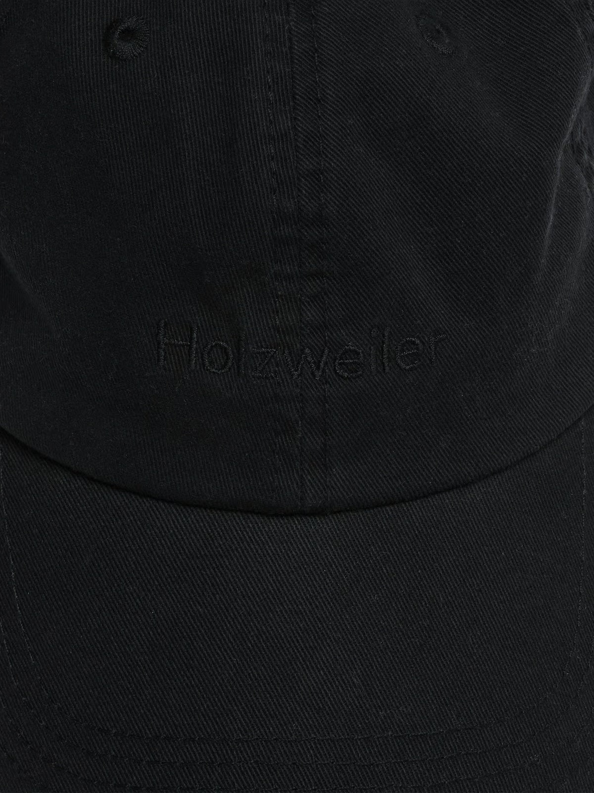 Holzweiler Sonnet Washed Cap Caps Sort - modostore.no