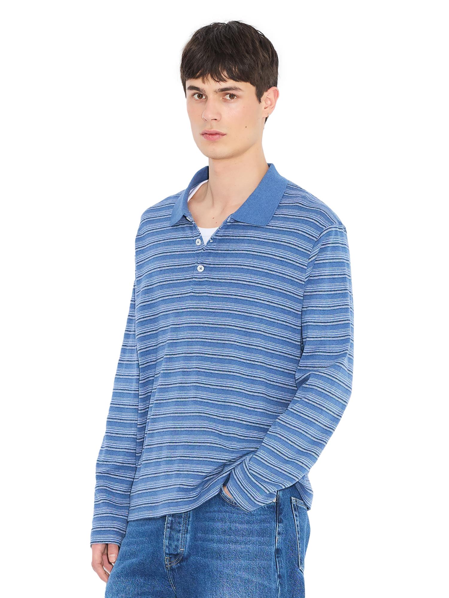 Holzweiler Sonny LS Polo Genser Blå - modostore.no