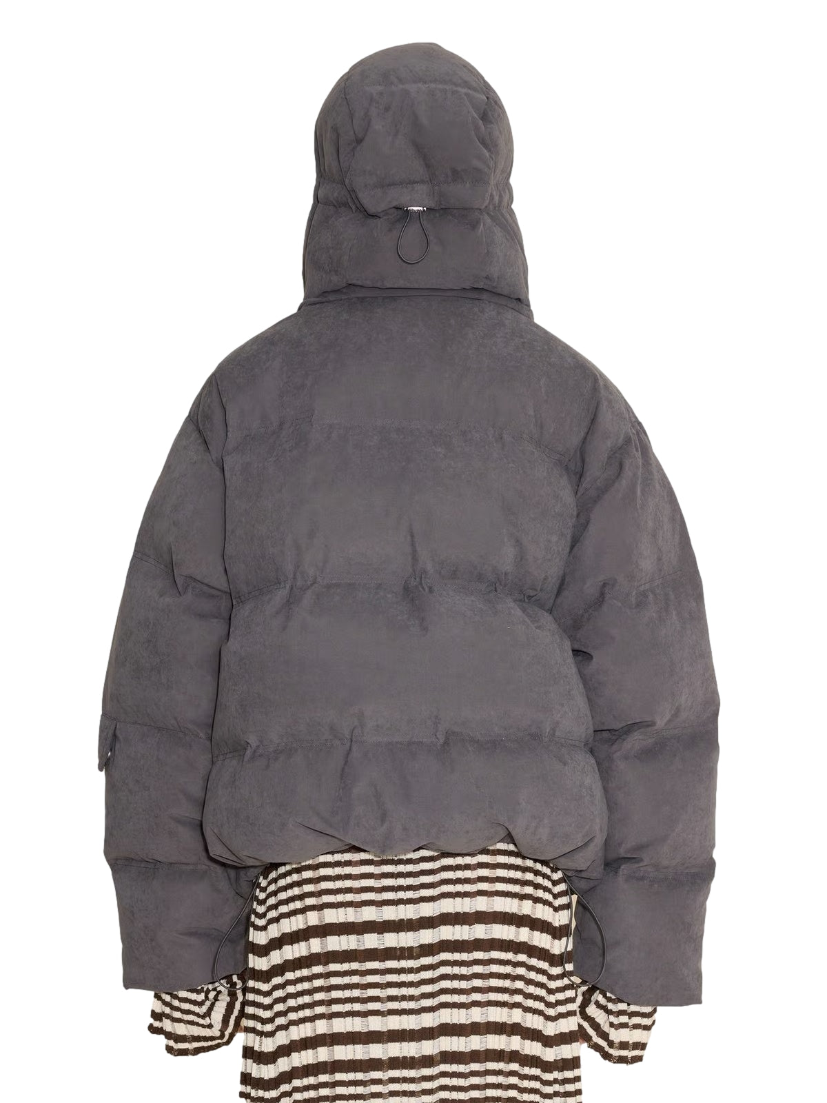 Holzweiler Steilia Brushed Down Jkt Jakke Grå - modostore.no