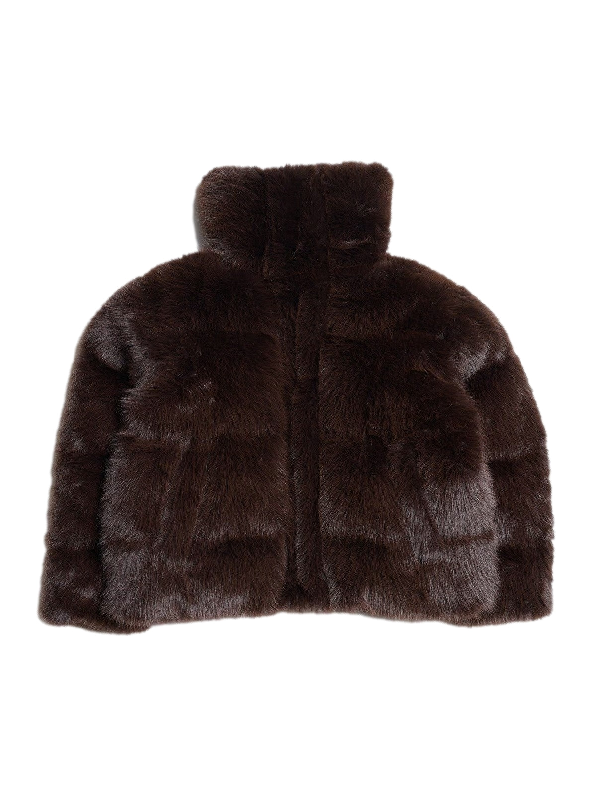 Holzweiler Steilia Fauxfur Down Jkt Jakke Brun - modostore.no