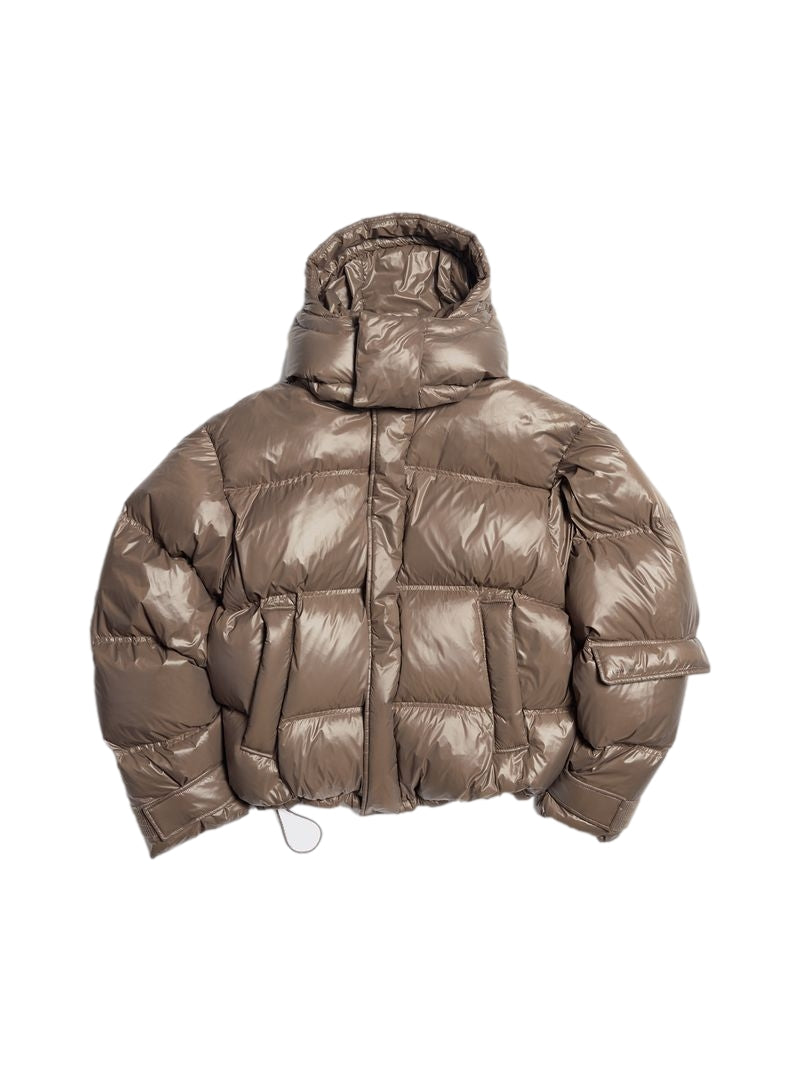 Holzweiler Steilia Short Down Jacket Jakke Brun - modostore.no
