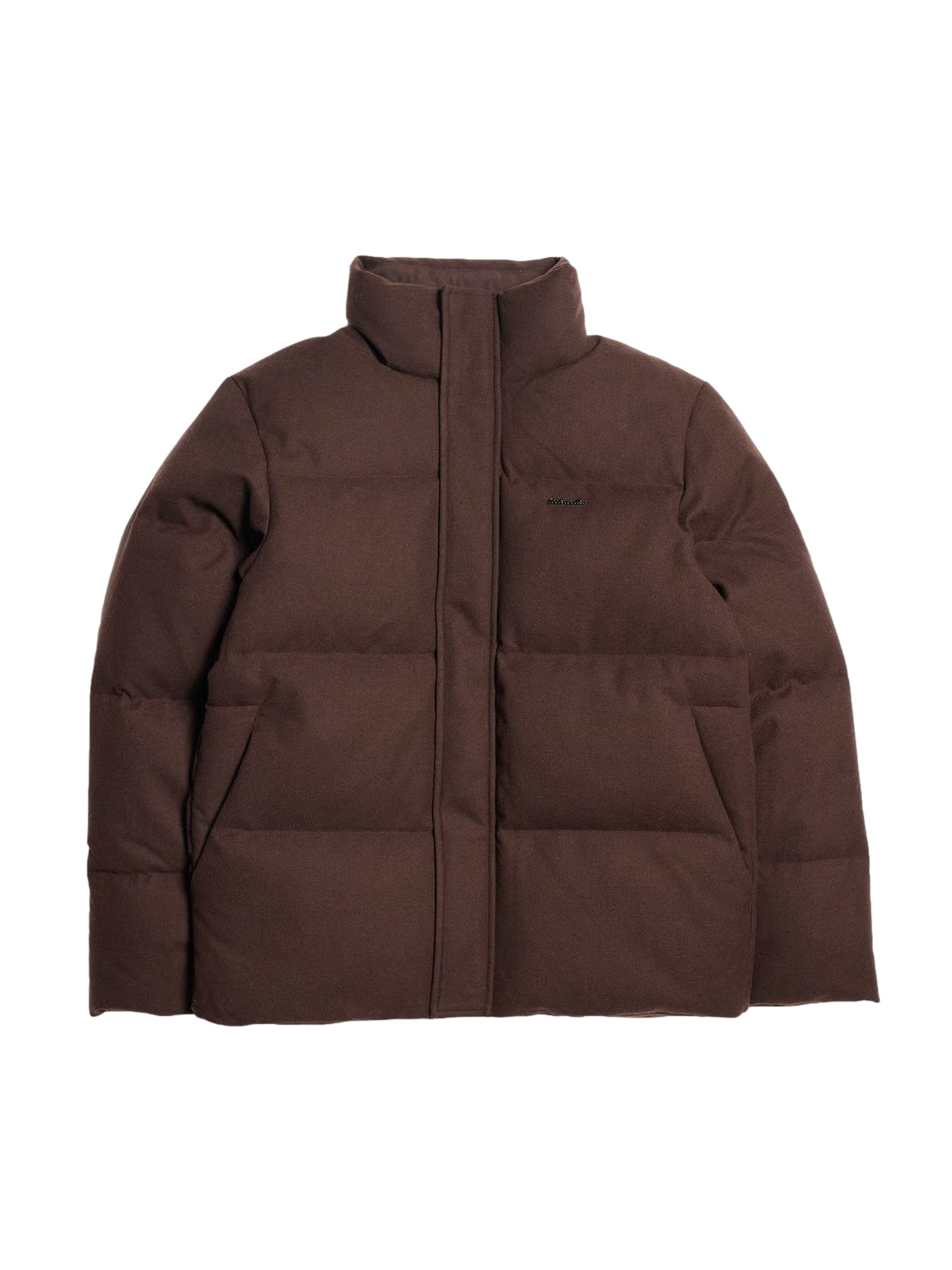 Holzweiler Tech Wool Down Jacket Jakke Brun - modostore.no