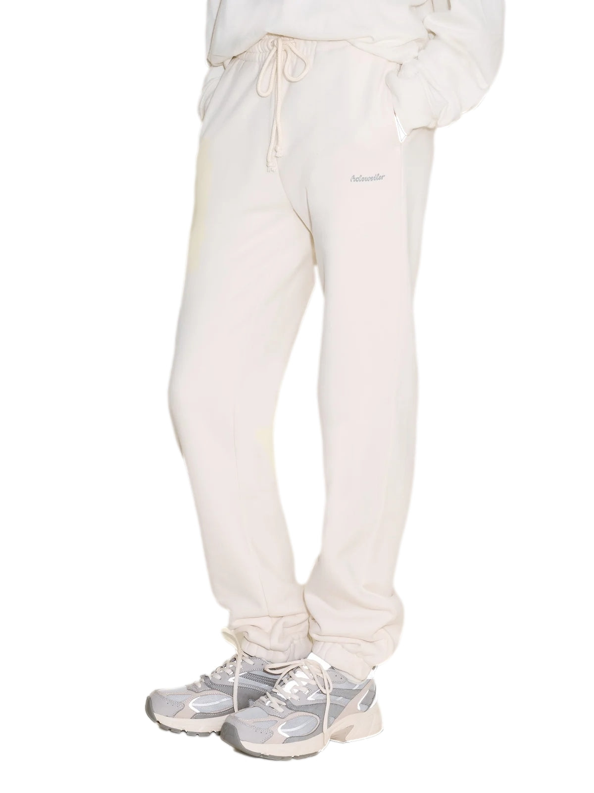 Holzweiler W Regular Trouser Bukse Ecru - modostore.no