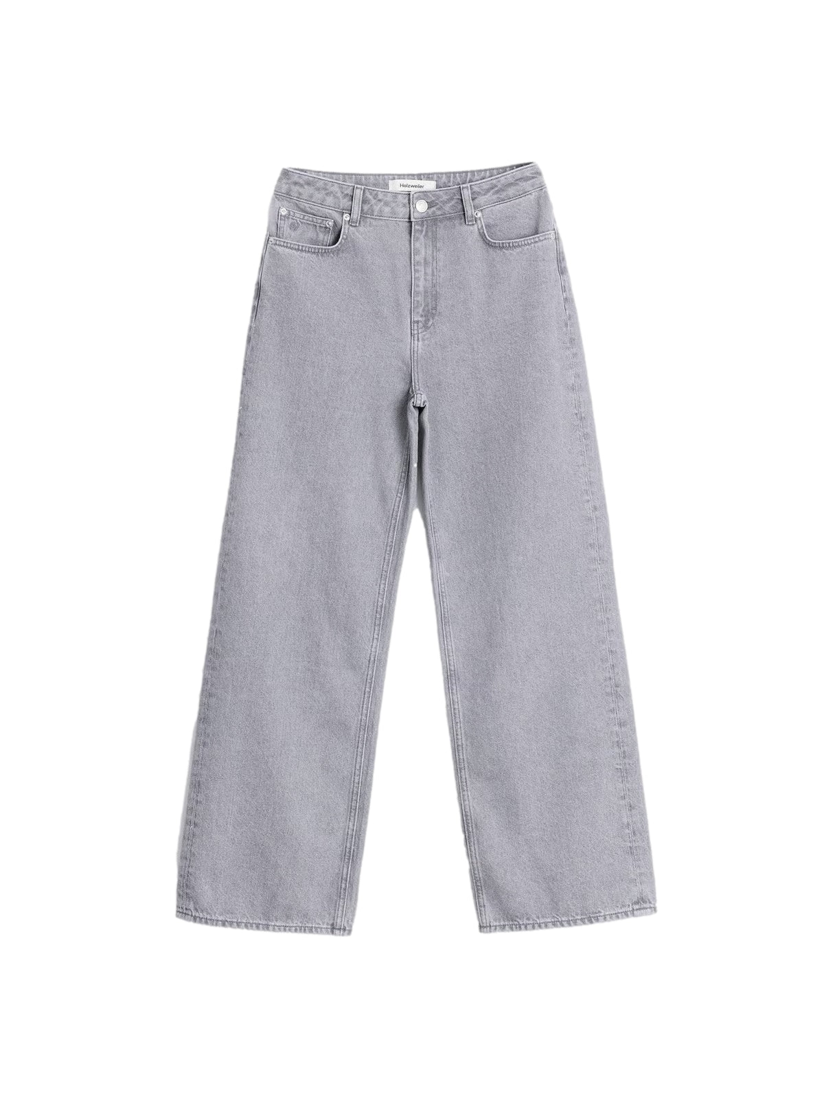 Holzweiler W Wide-Leg Jeans Jeans Grå Denim - modostore.no