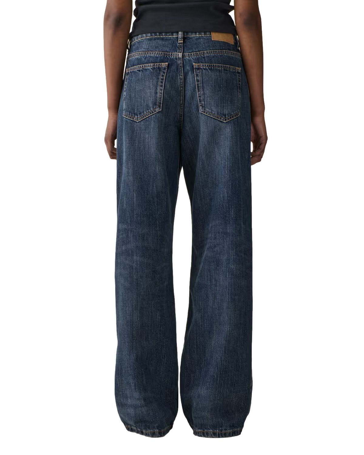 Jeanerica Belem Dark Blue Righe Jeans Mørkeblå - modostore.no