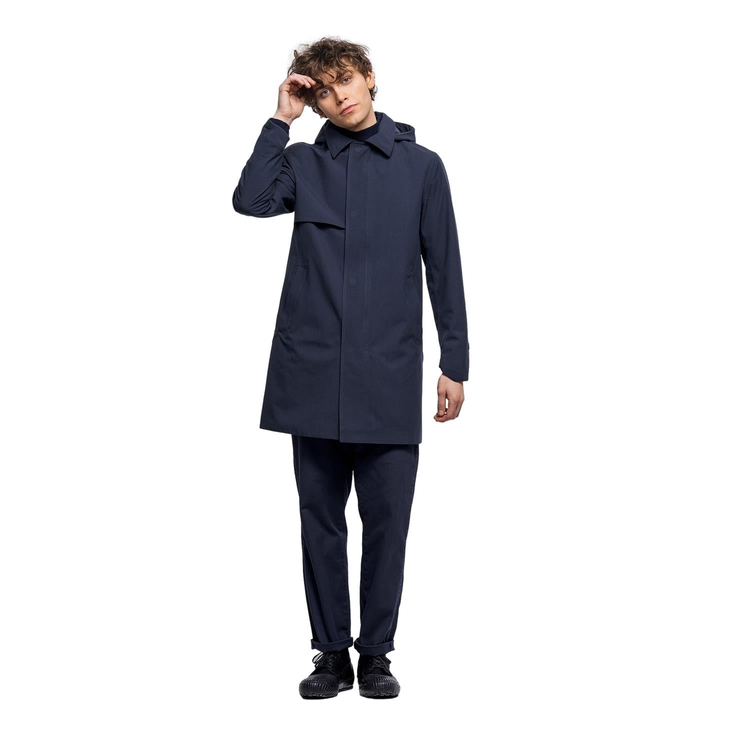 Johnny Love Dylan Coat Jakke Marine - modostore.no