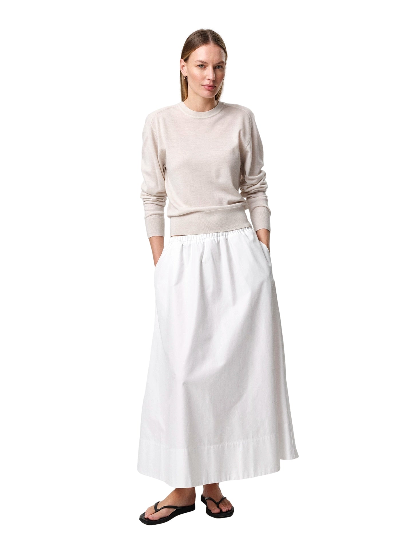 Julie Josephine Hanne Sweater Genser Beige - modostore.no