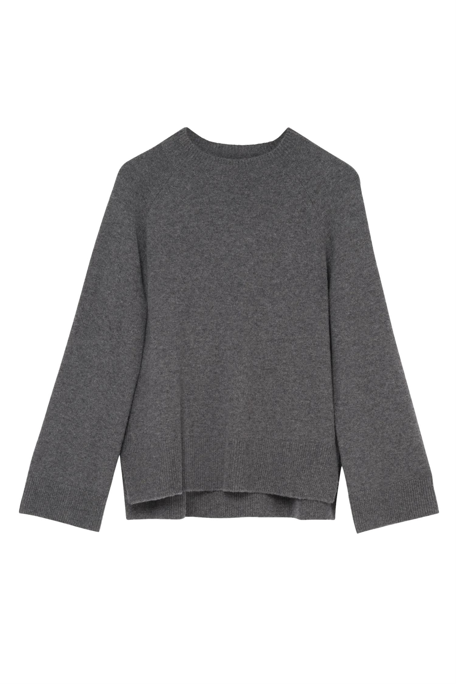 Julie Josephine Olava Sweater Genser Mørkegrå - modostore.no