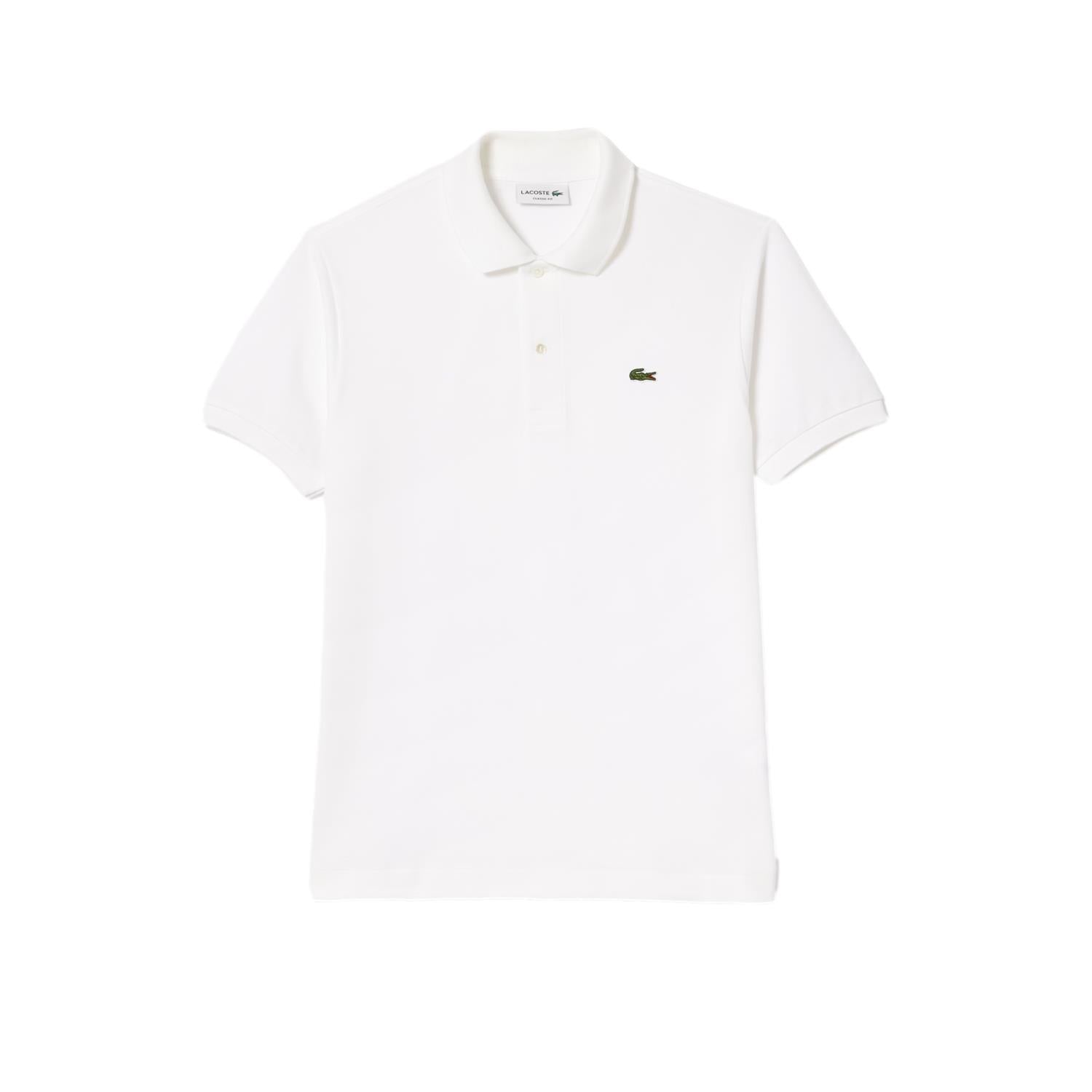 Lacoste Classic Fit Original Polo Shirt T-shirt Hvit - modostore.no