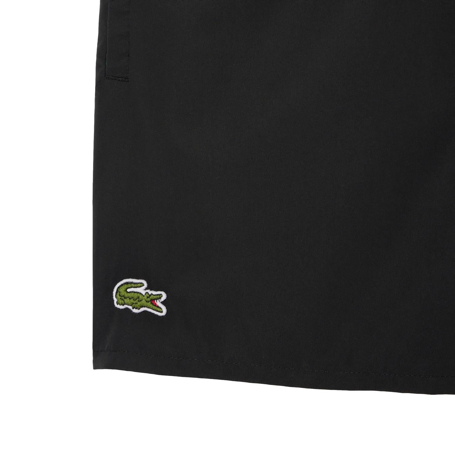 Lacoste Quick-Dry Swim Trunks Shorts Sort - modostore.no