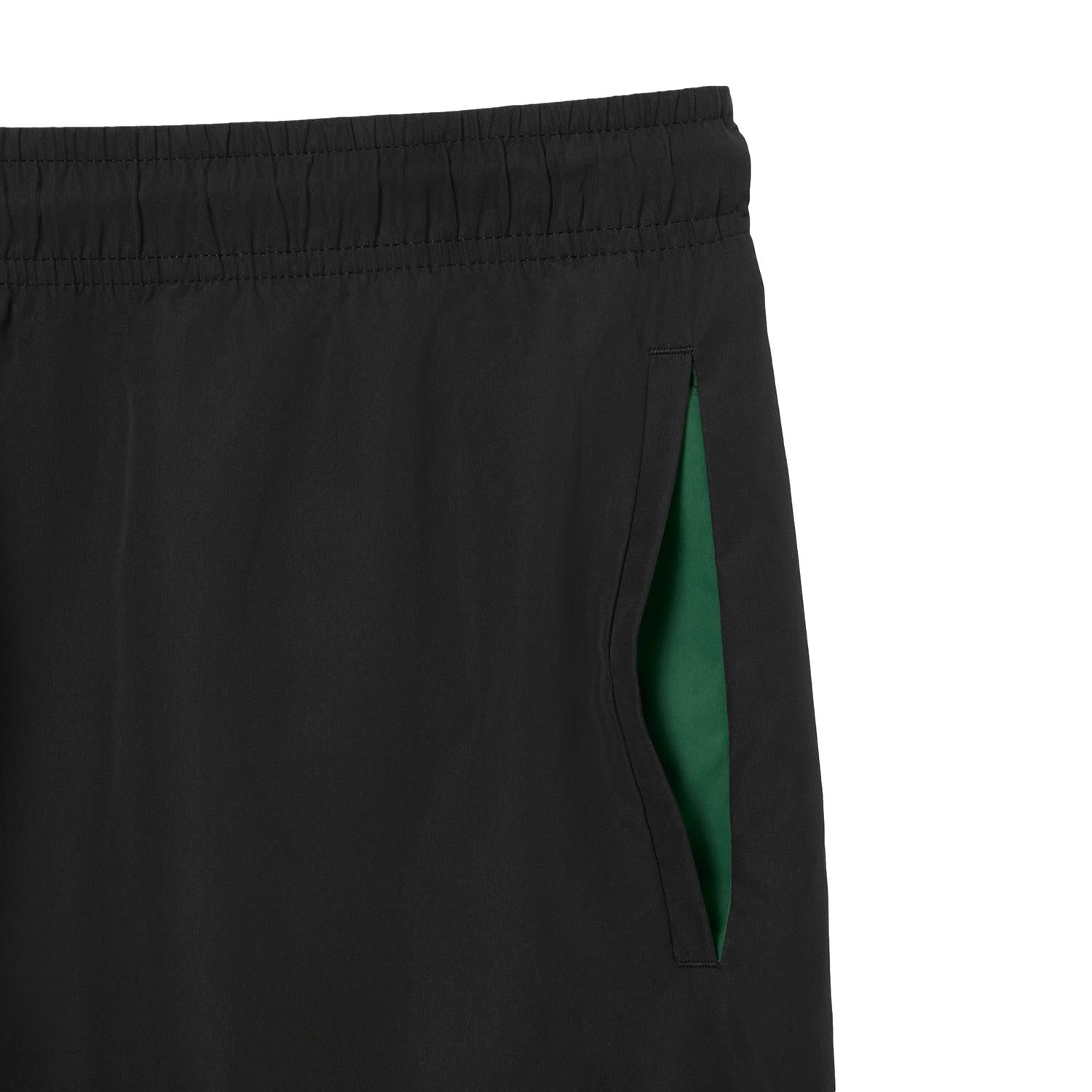 Lacoste Quick-Dry Swim Trunks Shorts Sort - modostore.no