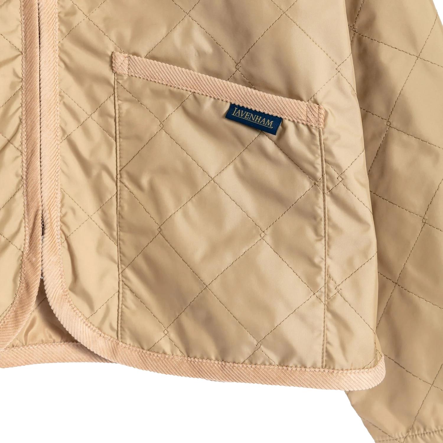 Lavenham UNWADDED TEYNHAM Jakke Beige - modostore.no