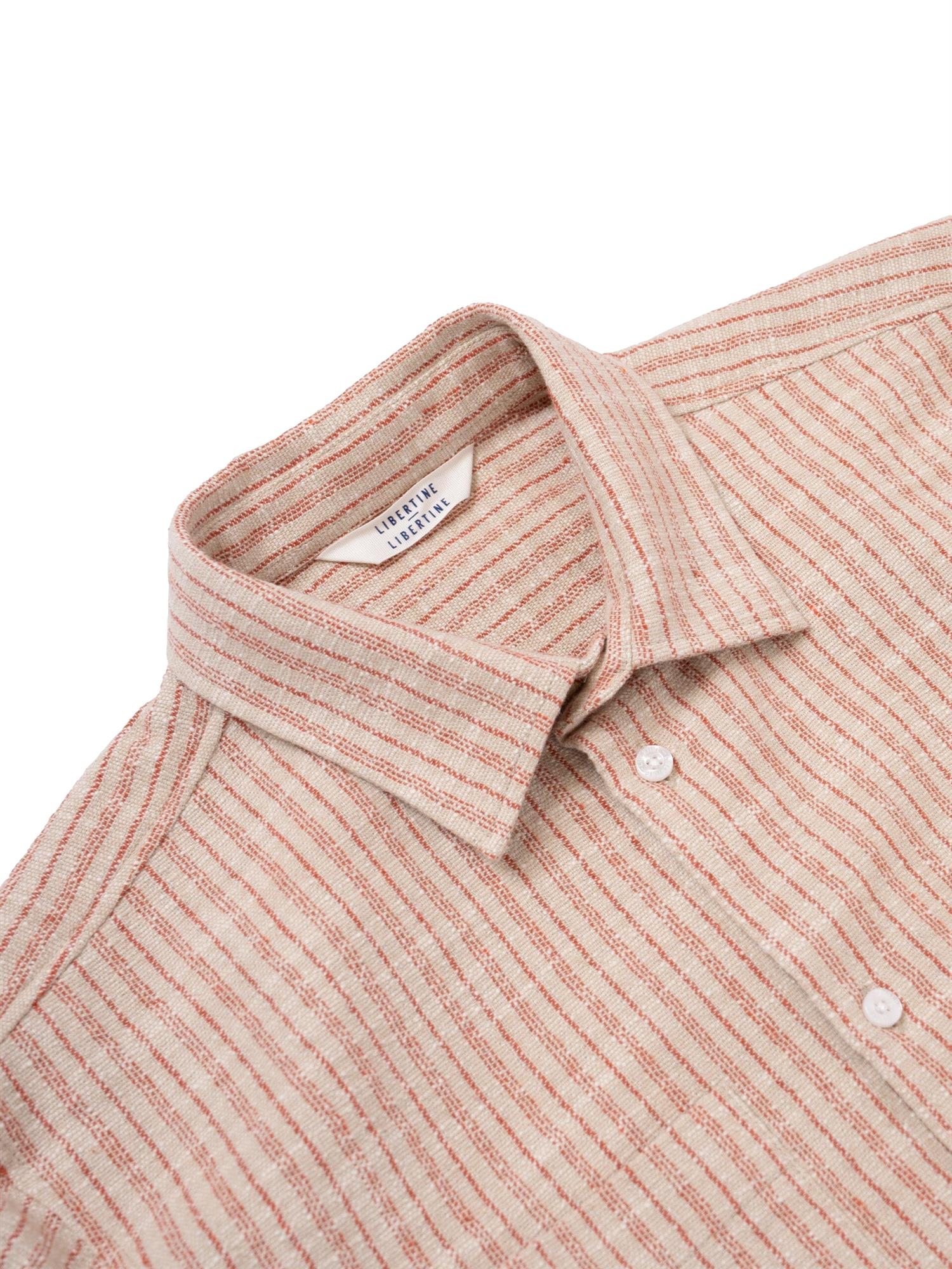 Libertine Libertine Canyon Burned Ocre Skjorte Beige Og Oransj - modostore.no