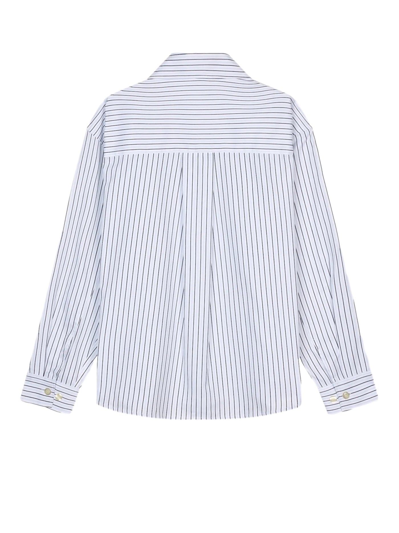 Libertine Libertine Venture Skjorte Black Blue Stripe - modostore.no