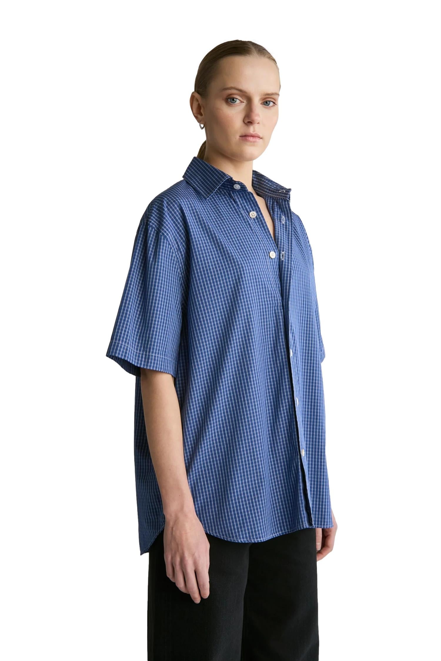 Livid Brass Tee Skjorte Blå - modostore.no