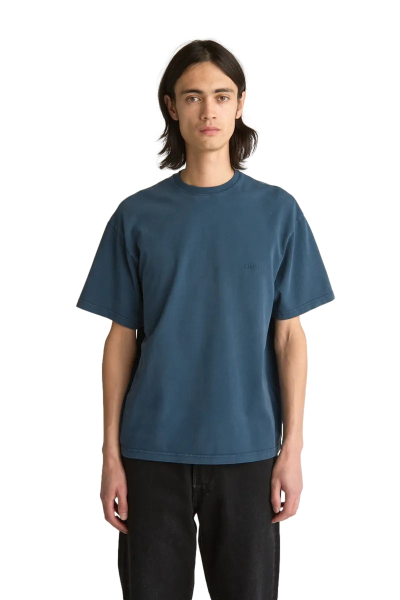 Livid Nelson Bleek Eclipse T-shirt Mørkeblå - modostore.no