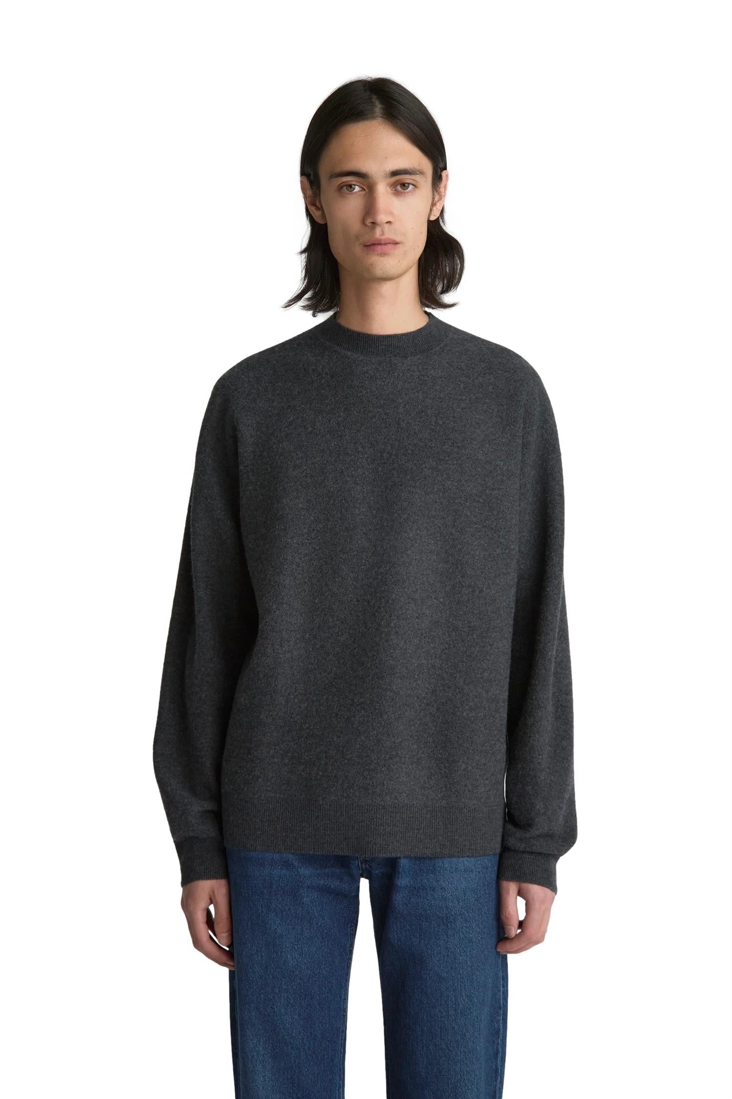 Livid Tate Charcoal Genser Mørkegrå - modostore.no