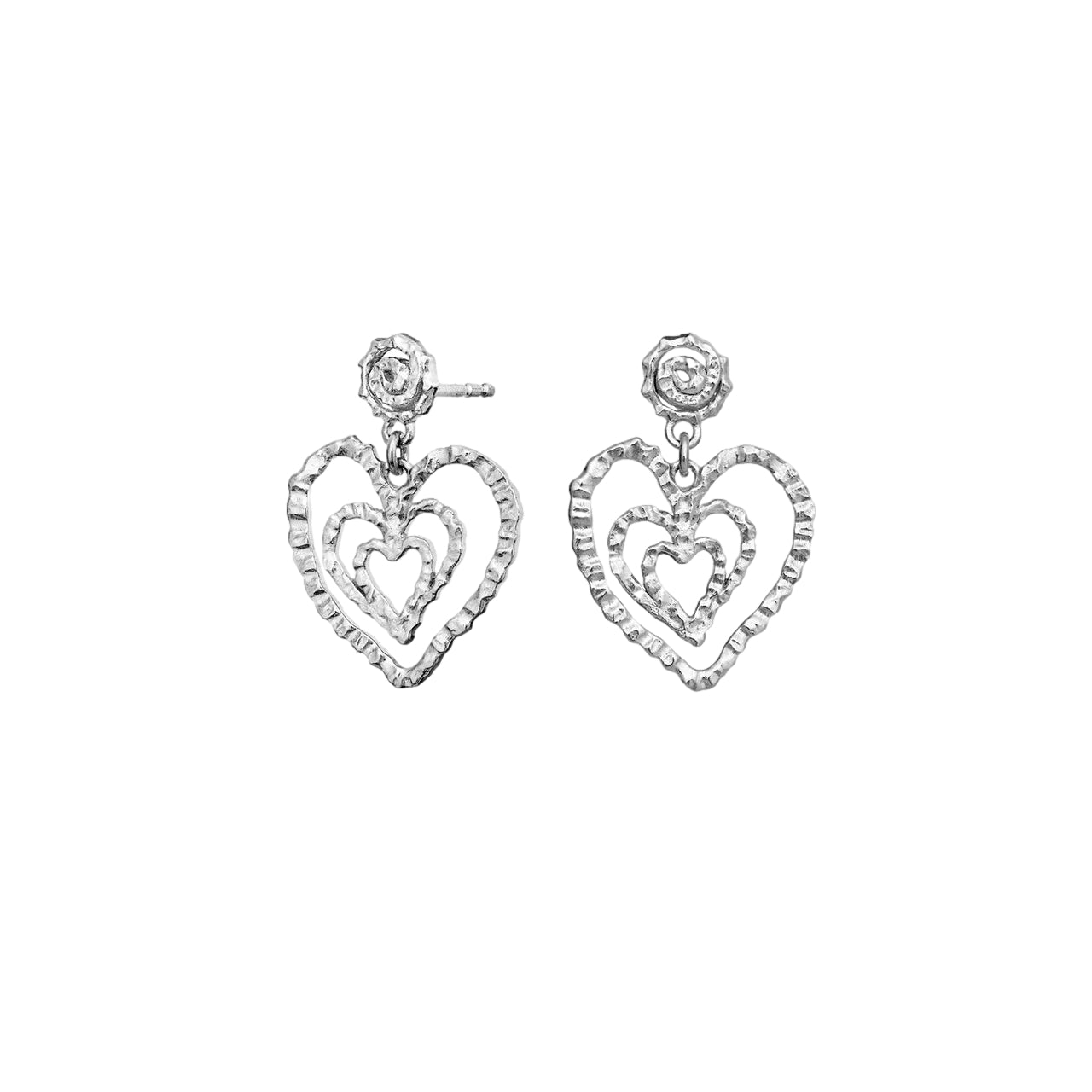 Maanesten Beate Petite Earrings Øredobber Sølv - modostore.no