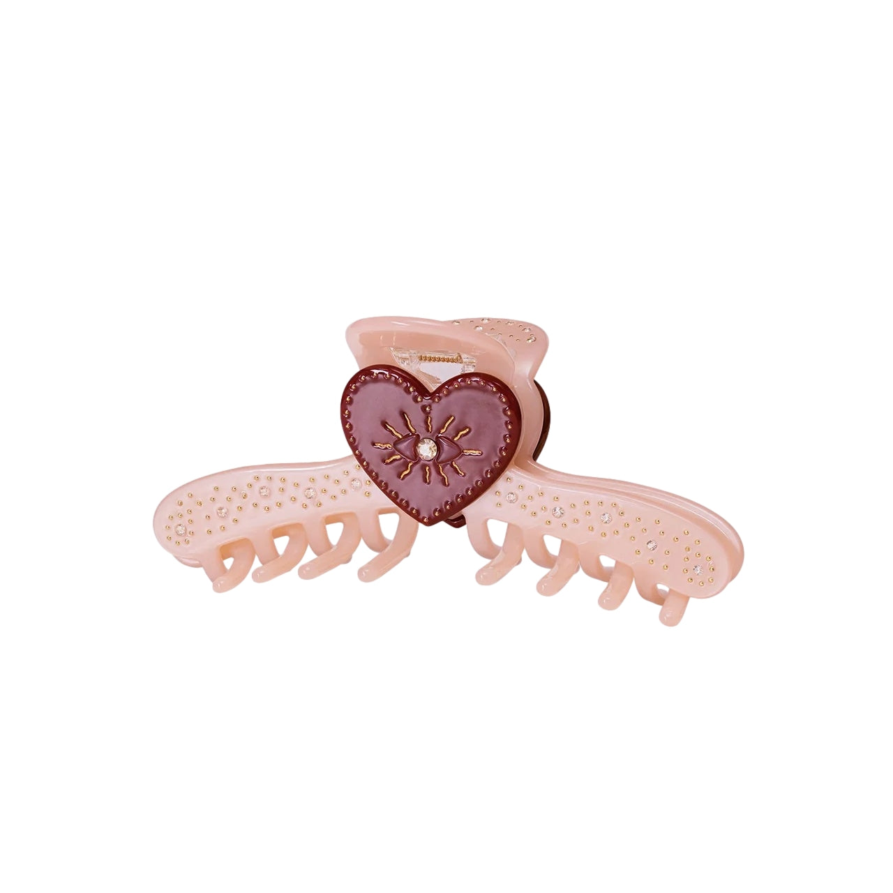 Maanesten Dealla Hairclaw Blush Hårspenne Gammelrosa - modostore.no