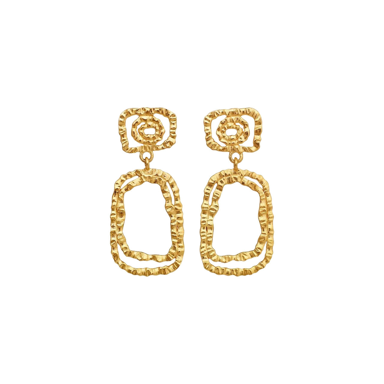 Maanesten Elli Earrings Øredobber Gull - modostore.no