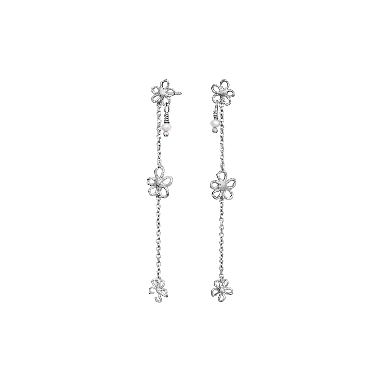 Maanesten Felixia Earrings Øredobber Sølv - modostore.no