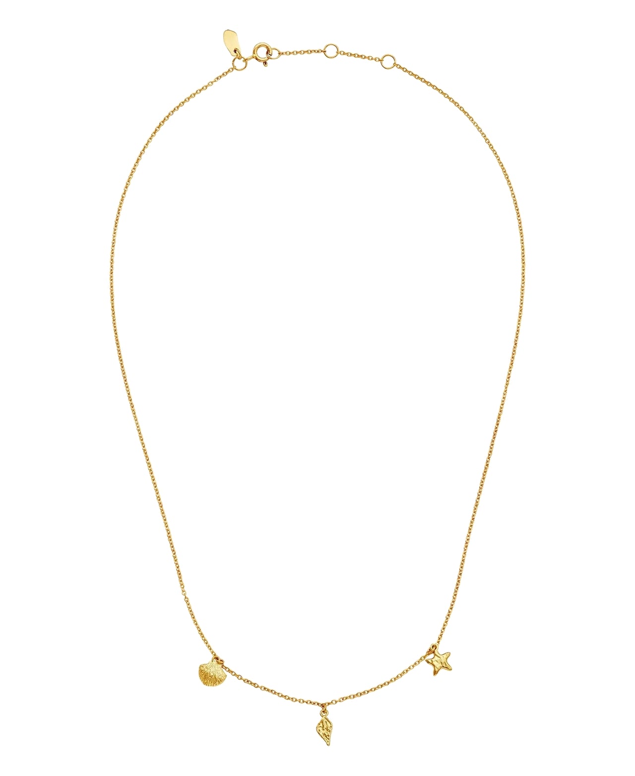Maanesten Iluka Necklace Smykke Gull - modostore.no