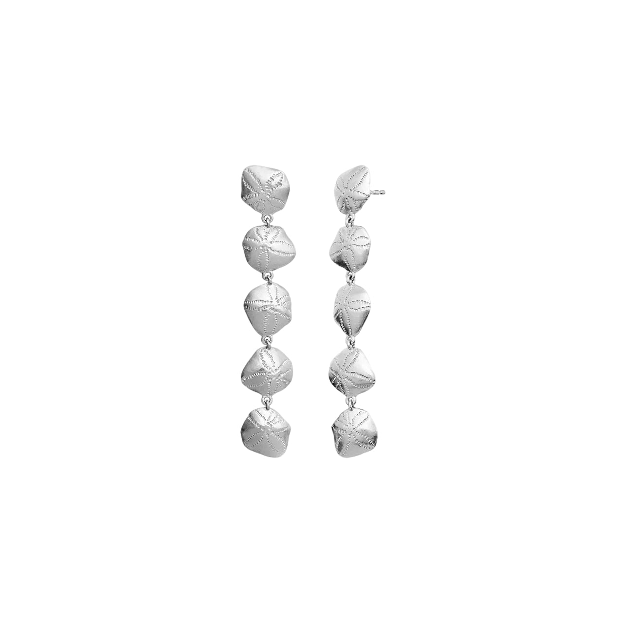 Maanesten Kishi Earrings Øredobber Sølv - modostore.no