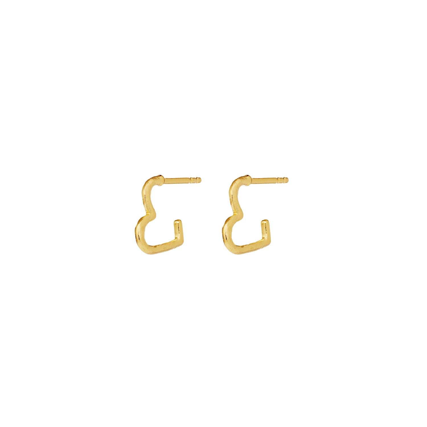 Maanesten Laia Small Earrings Øredobber Gull - modostore.no
