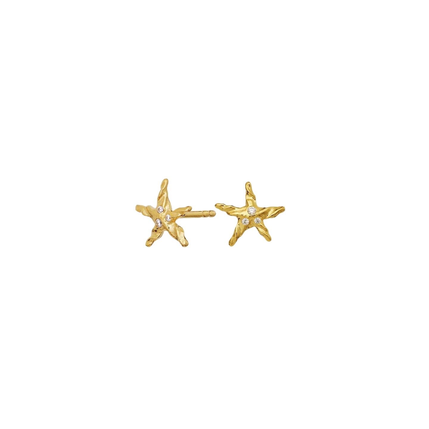 Maanesten Lana Earrings Øredobber Gull - modostore.no