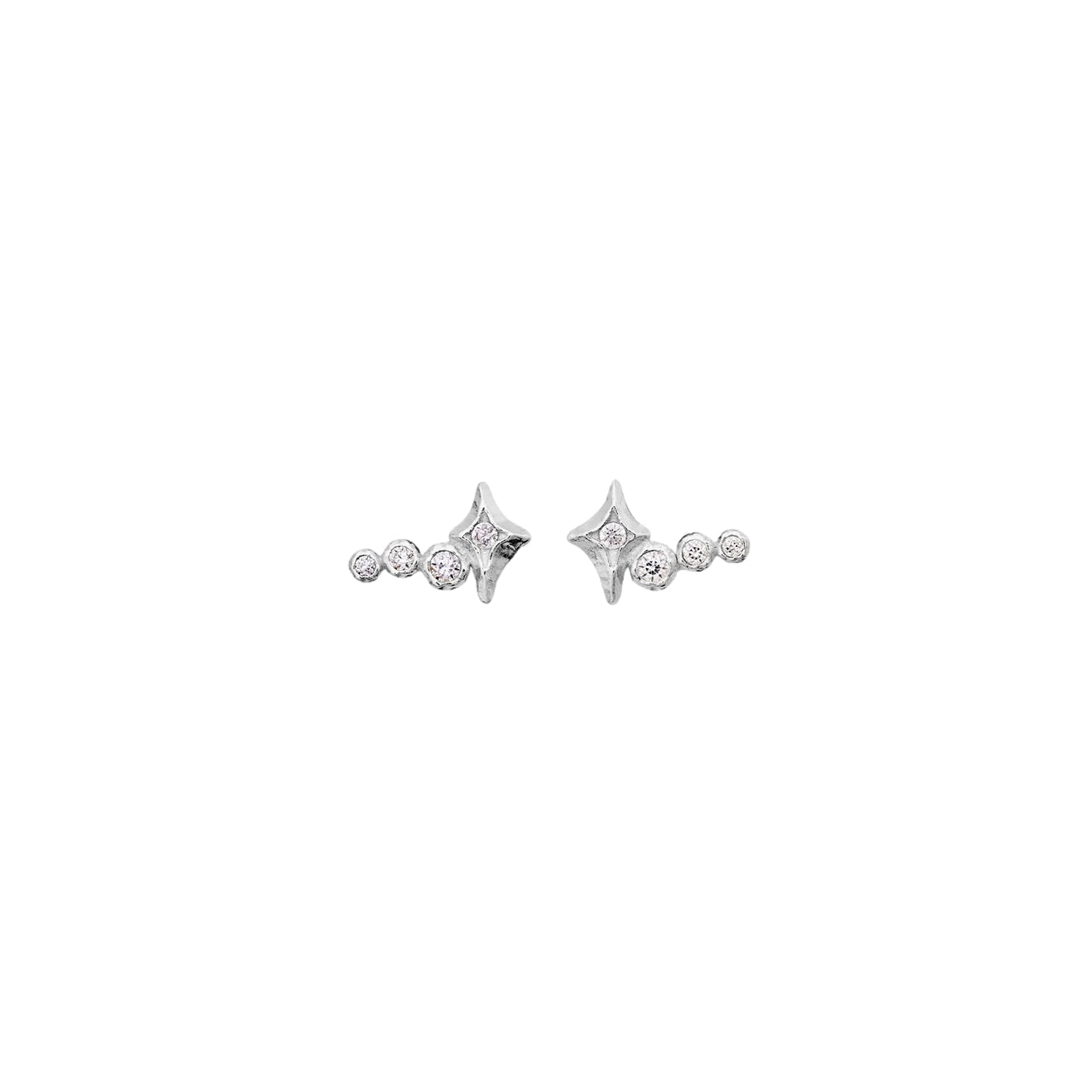 Maanesten Minna Earrings Øredobber Sølv - modostore.no