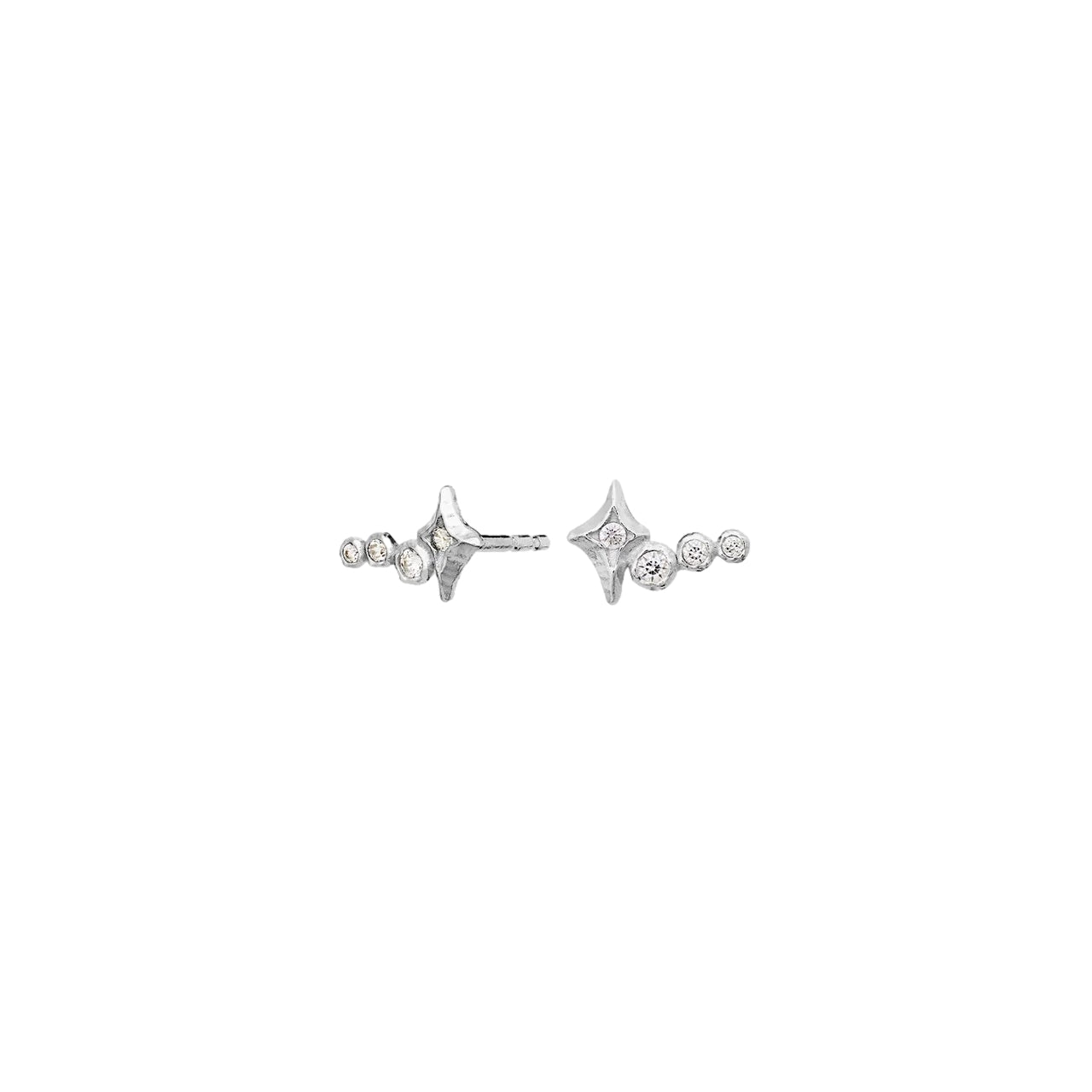 Maanesten Minna Earrings Øredobber Sølv - modostore.no