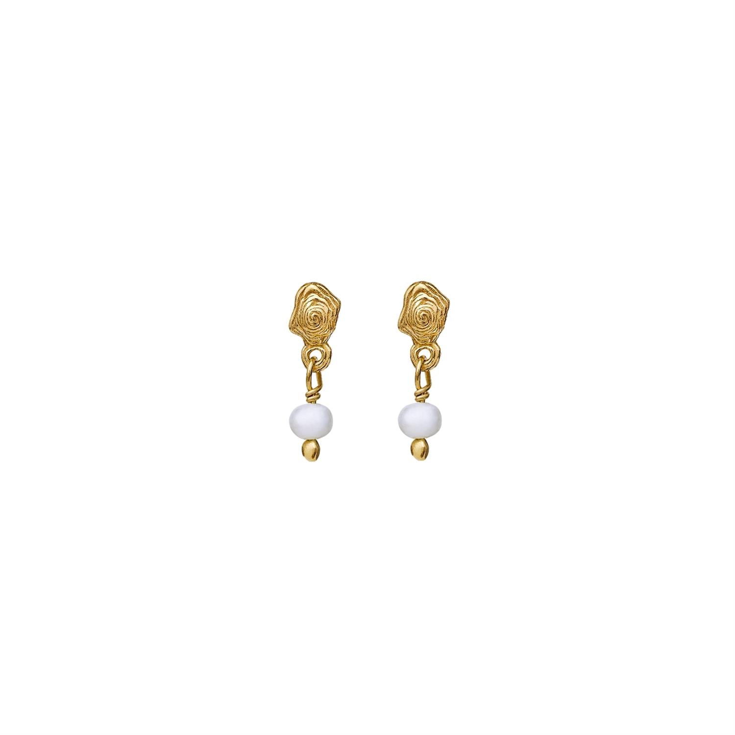 Maanesten Pippa Earring Øredobber Gull - modostore.no