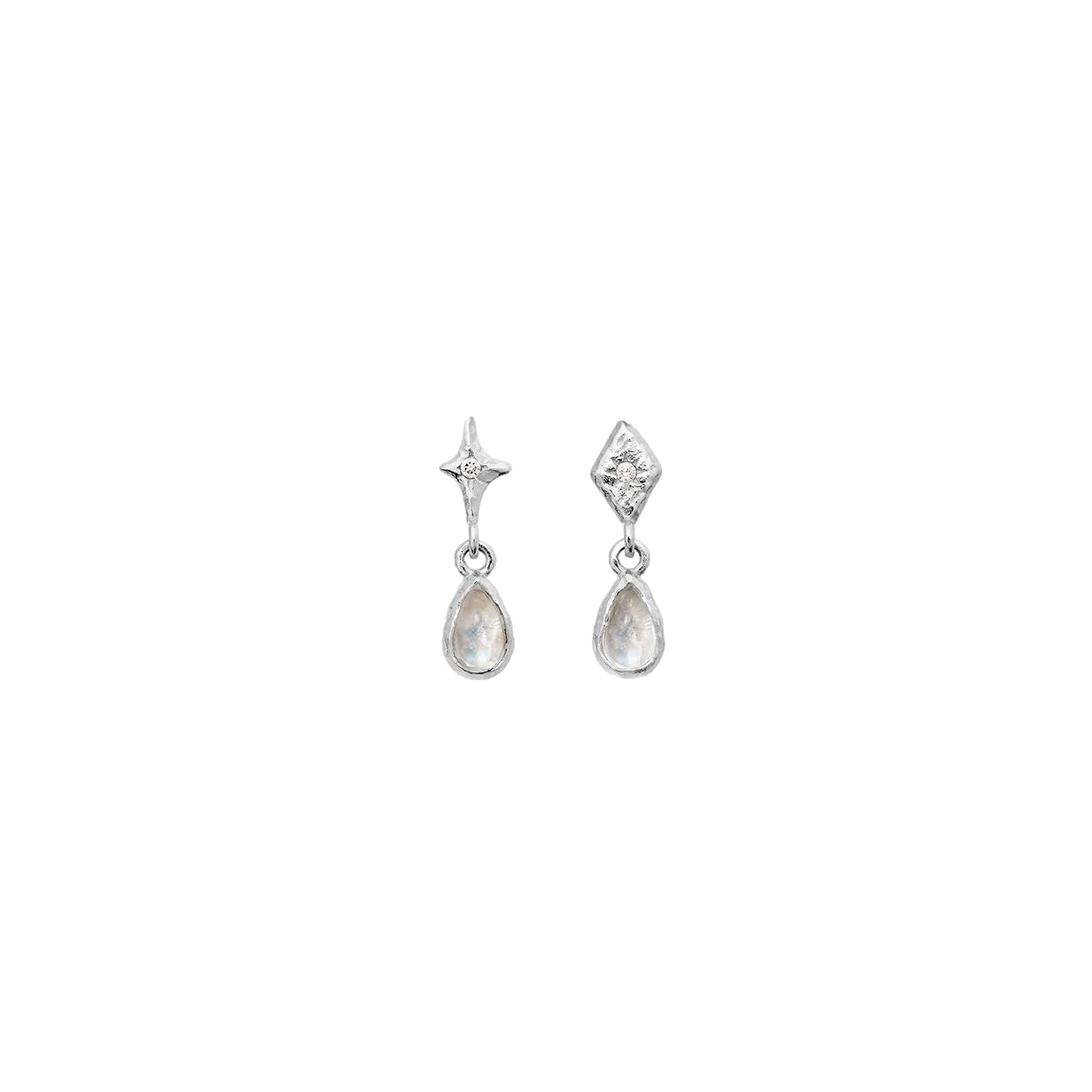 Maanesten Poco Earrings Øredobber Sølv - modostore.no