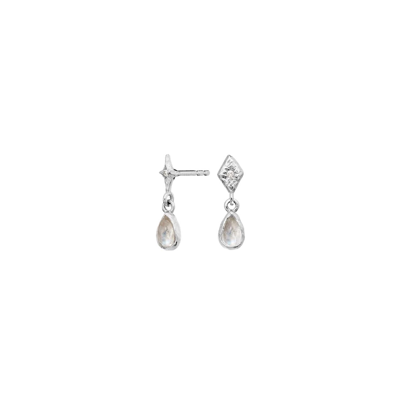 Maanesten Poco Earrings Øredobber Sølv - modostore.no
