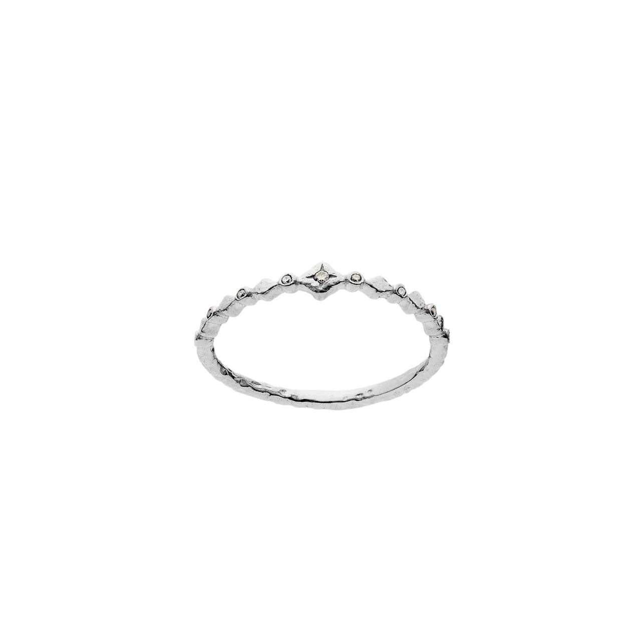 Maanesten Ria Ring Ring Sølv - modostore.no