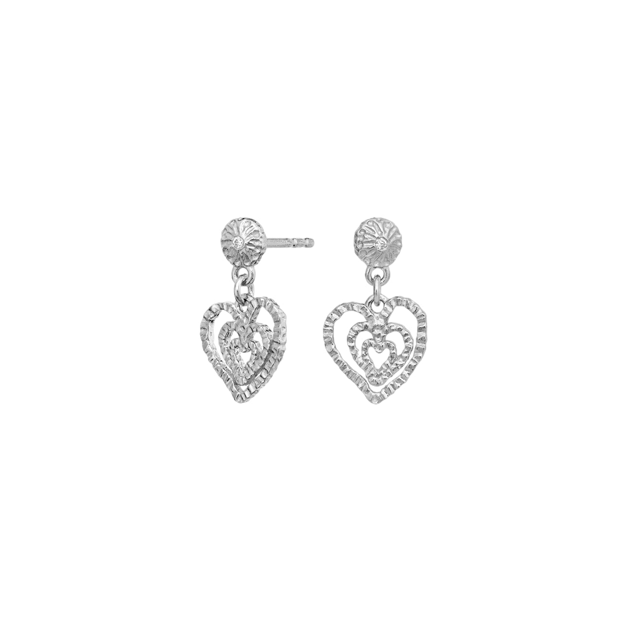Maanesten Sada Earrings Øredobber Sølv - modostore.no