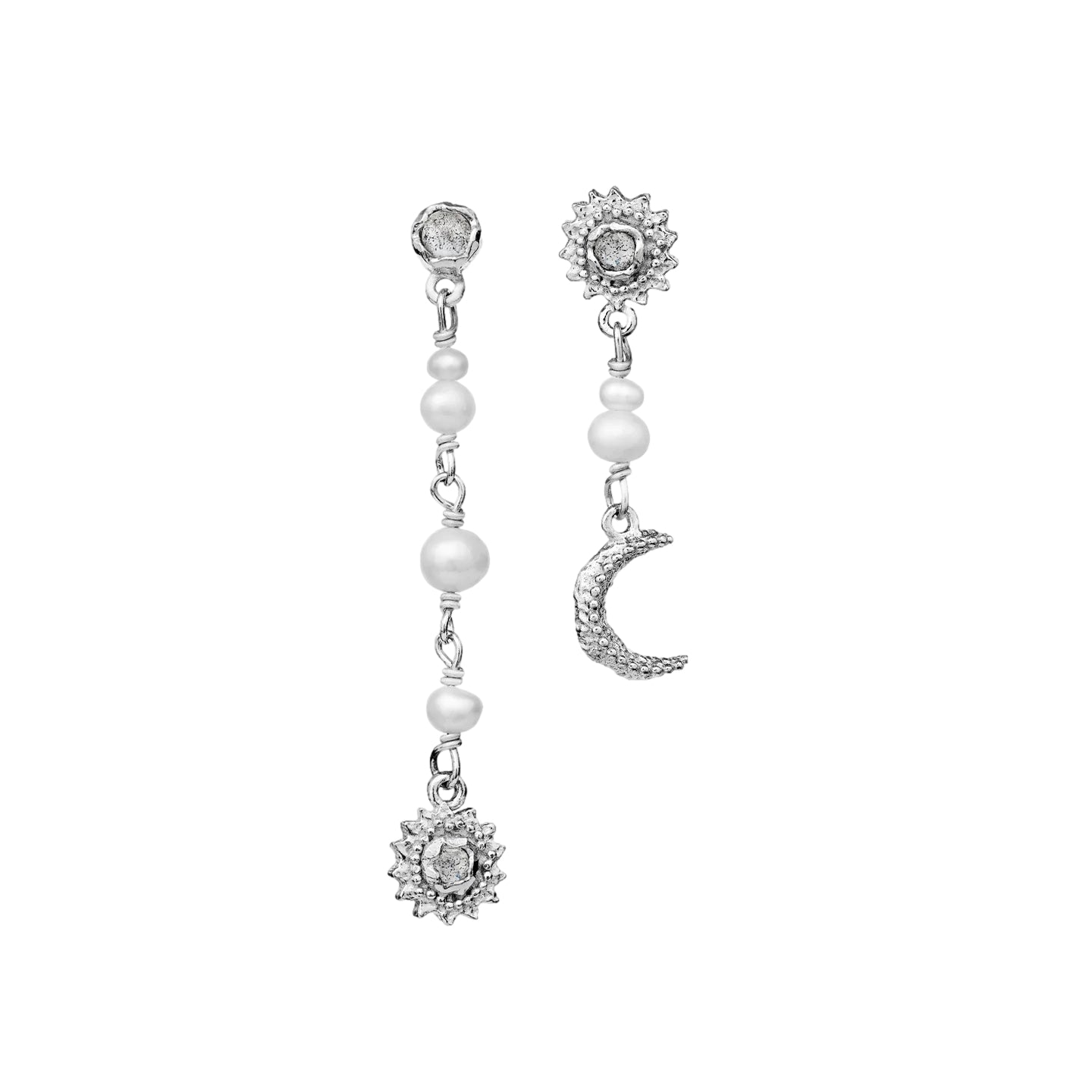 Maanesten Sunniva Earring Øredobber Sølv - modostore.no